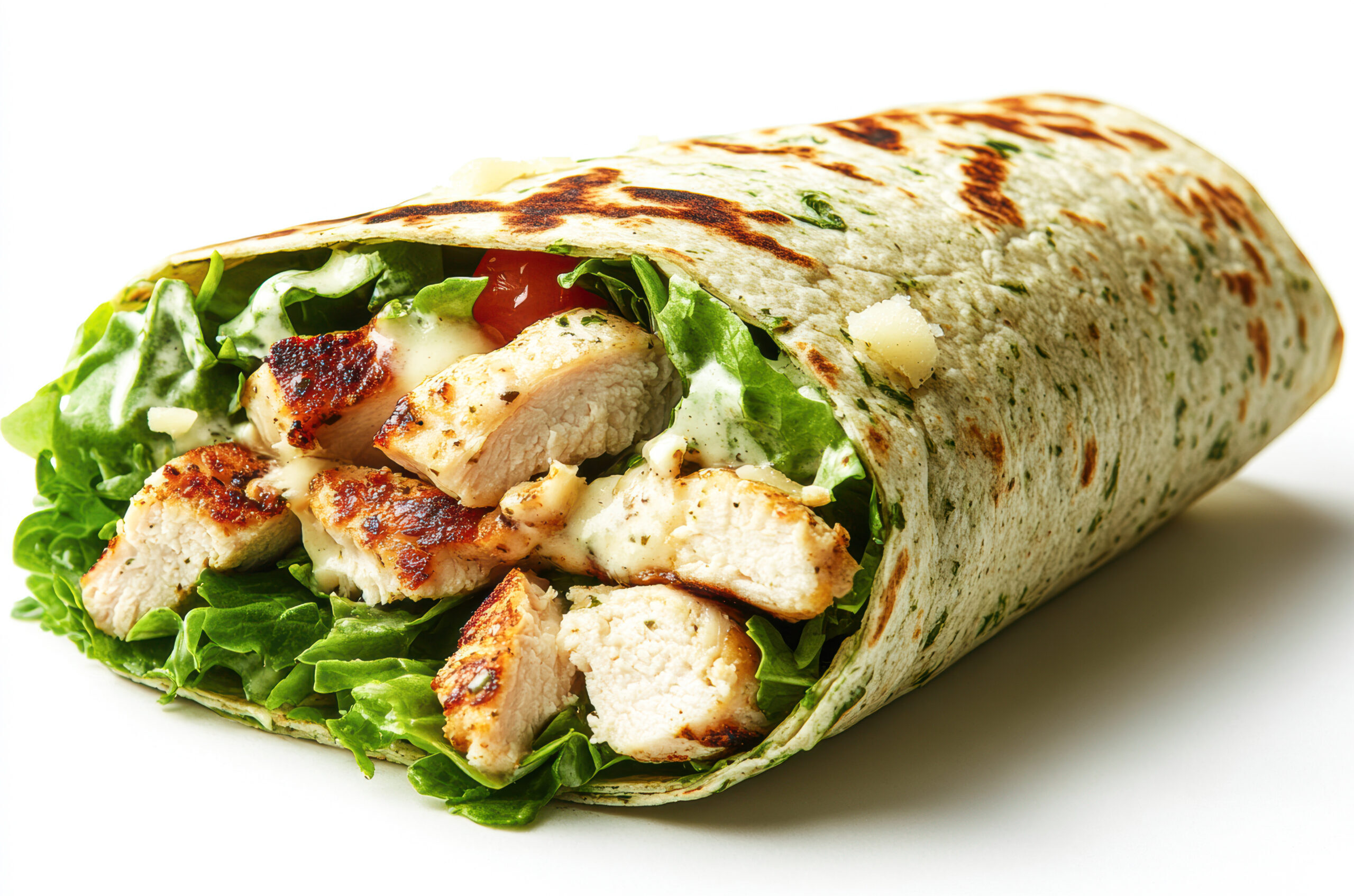 Chicken Caesar wrap