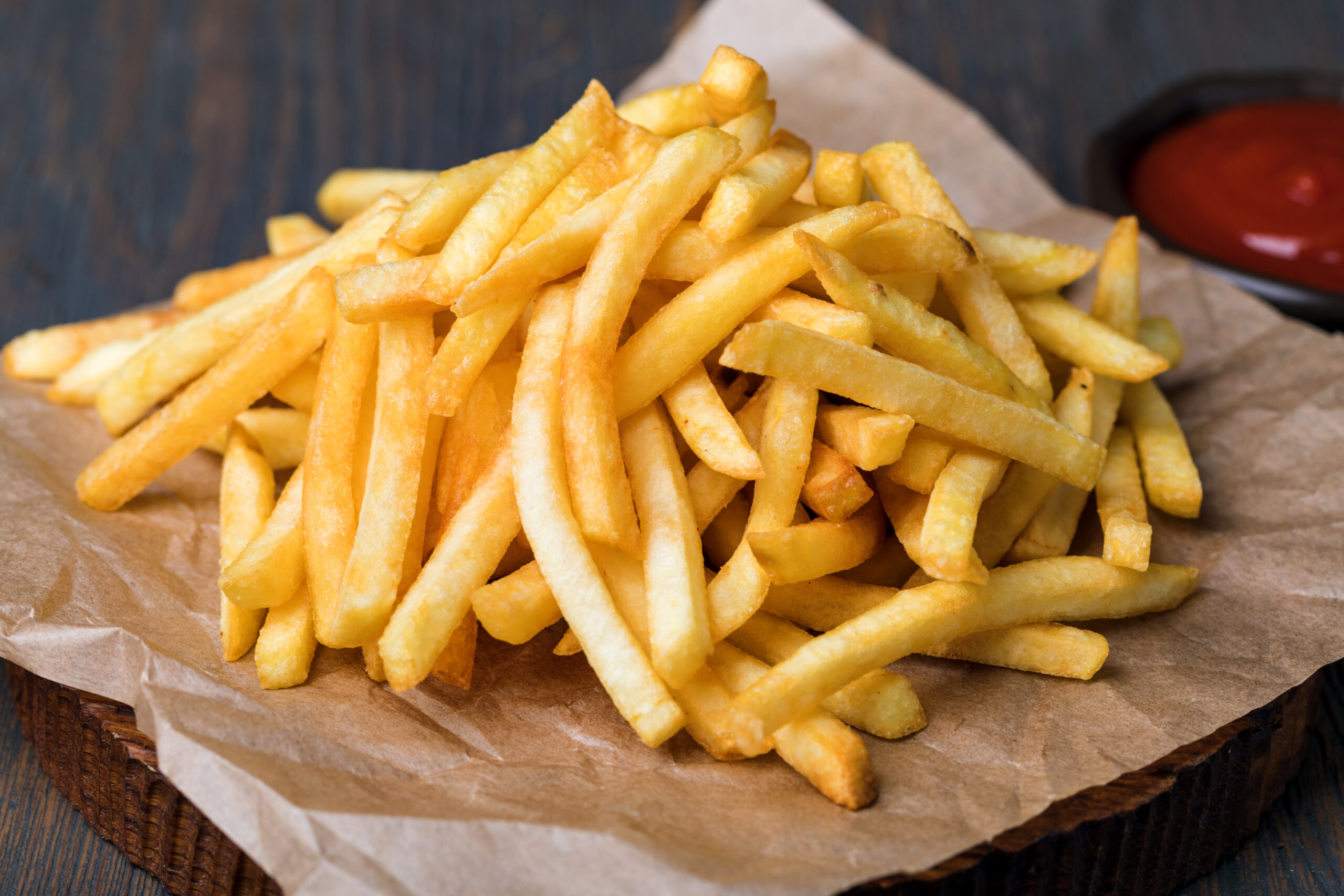 French fry pile.